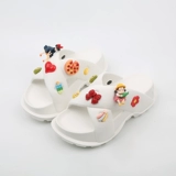 Sunnycolor Толстая нижняя дырочка Женская лето милая маленькая ведьма охлаждает и нажимает высокие анти -скольжения