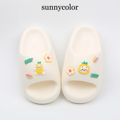 SUNNYCOLOR厚底可爱卡通凉拖鞋