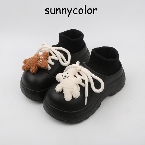 SUNNYCOLOR加绒保暖防水棉鞋