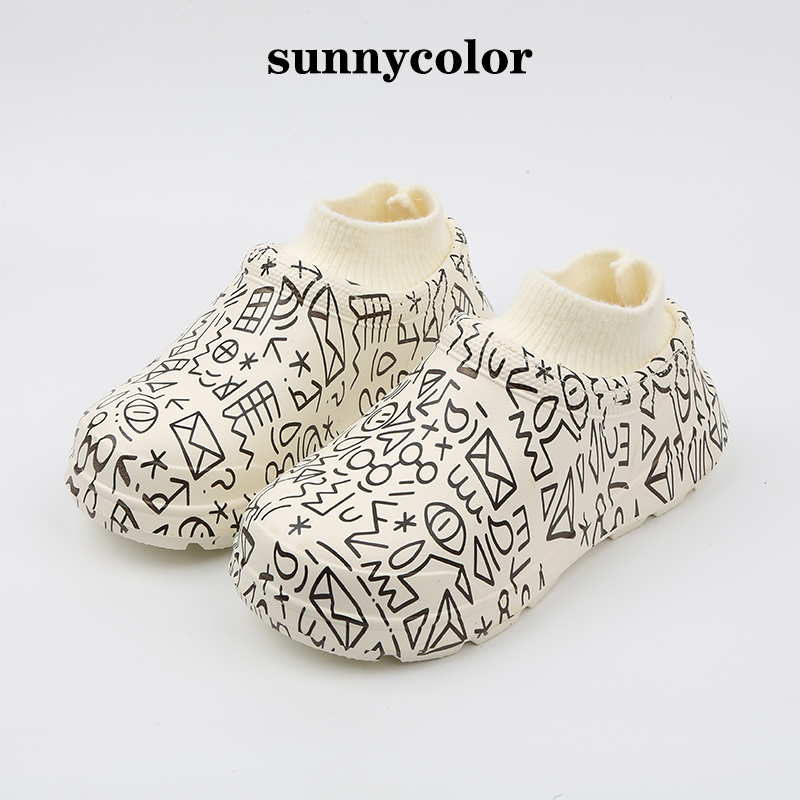 sunnycolor涂鸦个性潮流运动鞋