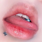 穿刺女孩 十字架钛钢内螺纹耳钉朋克唇钉唇环鼻钉欧美辣妹男女