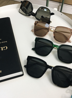 韩潮林允儿同款方形质感网红墨镜