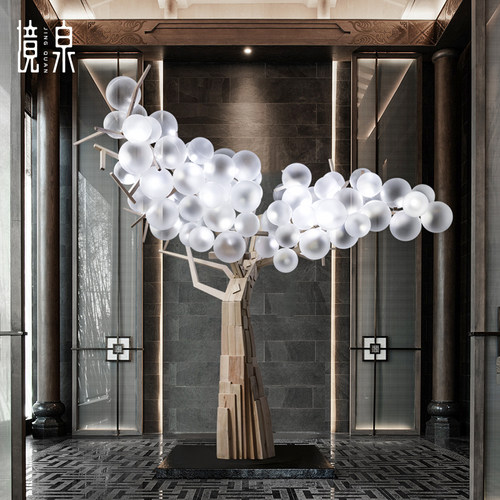 室内造景装饰树艺术装置落地摆件