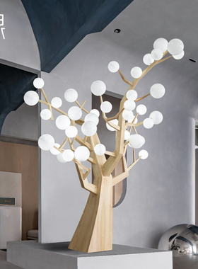 售楼处大型装饰树造景落地摆件