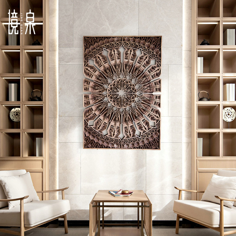 境泉创意抽象风立体手工装饰画