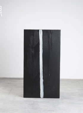 酒店样板间空心实木底座摆台