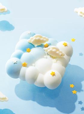 诺心梦幻星云生日蛋糕办公室下午茶网红休闲甜品儿童蛋糕同城配送