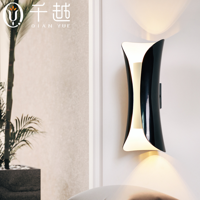 北欧过道壁灯走廊创意简约现代客厅楼梯电视墙壁灯个姓卧室床头灯
