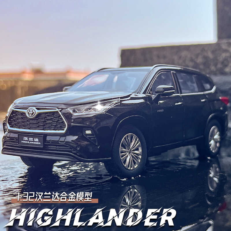 汉兰达1:32合金车模转向避震合金车/玩具仿真车/