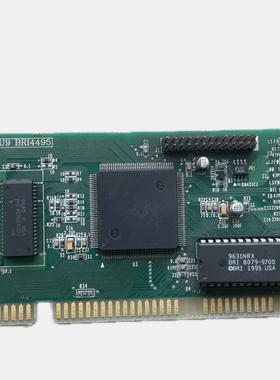 EUD 5U9 BRI4495 GL-GD5428-80QC-A 多串口卡 ISA 工控 显卡