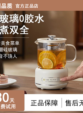 全玻璃迷你办公室养生壶电热炖杯全自动热牛奶小型多功能女士一人