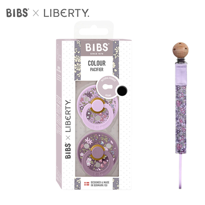 丹麦进口bibs联名款超软安抚奶嘴宝宝乳胶圆头0到18个月以上
