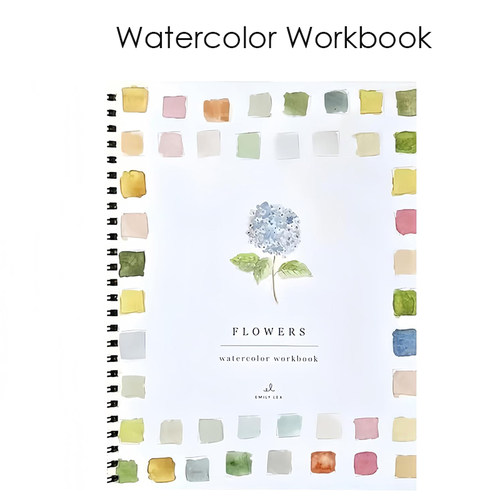 Watercolor Workbooks水彩练习册学习画册水彩本艺术绘画练习册