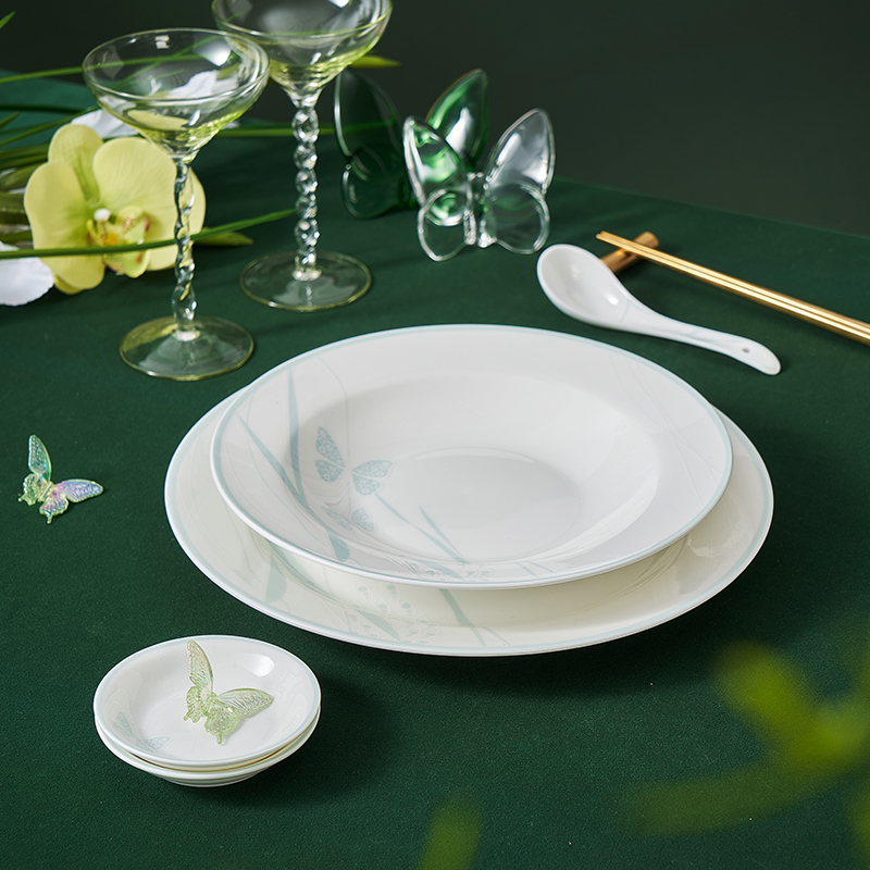 华光国瓷骨瓷餐具套装