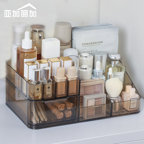 轻奢一体带抽屉化妆盒