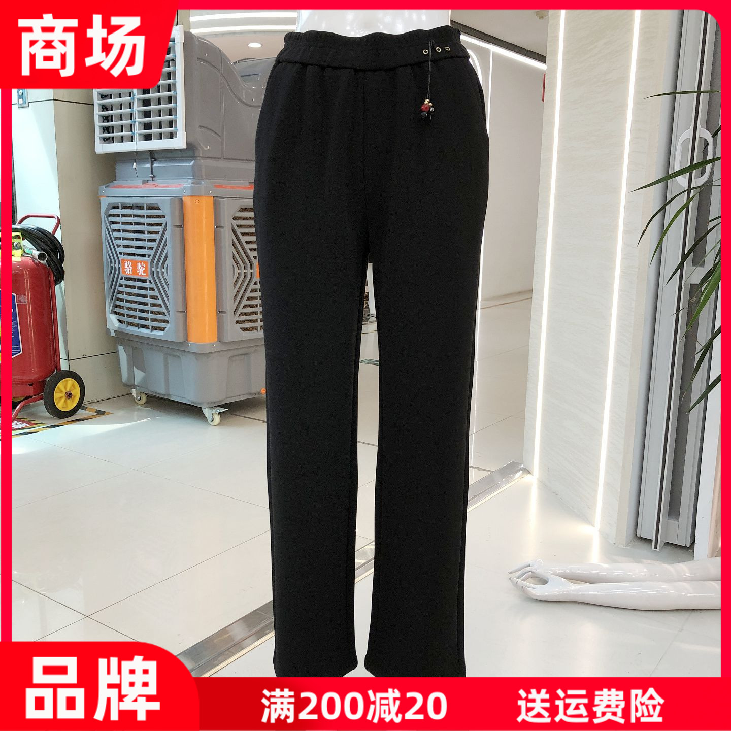 唐美华7567 中老年人宽腿裤女长单裤2026秋季新款气质妈妈直筒裤