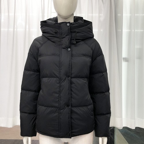 菲尚尊妮8530 时尚短款连帽白鸭绒羽绒服女冬季新款韩版羽绒外套