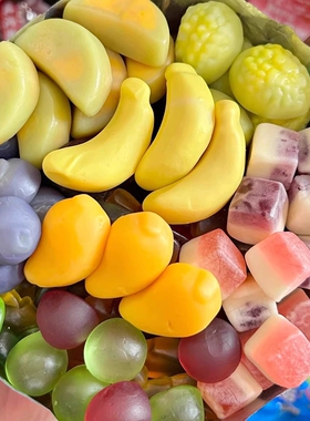 18口味齐全！熊仔剥皮芒果软糖香蕉葡萄酸角年货糖果儿童零食