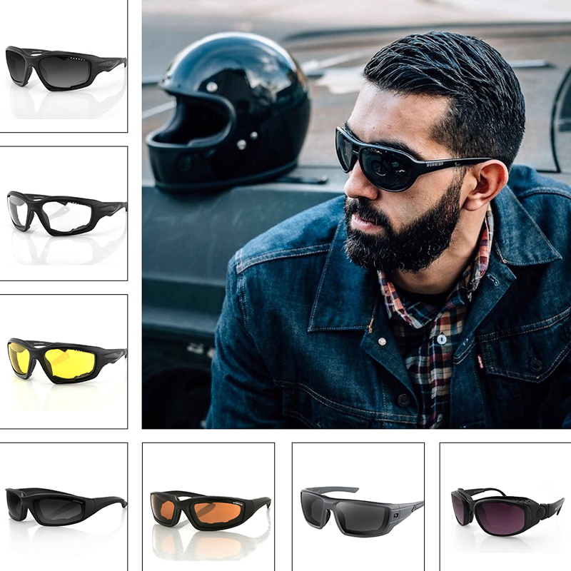 美国进口BOBSTER摩托车风镜骑行眼镜护目镜适用于哈雷CM300凯旋