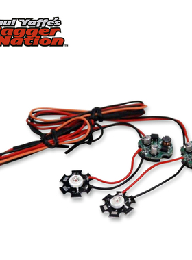 清仓Bagger Nation适用于哈雷超亮LED灯 外观钻孔安装2040-1246