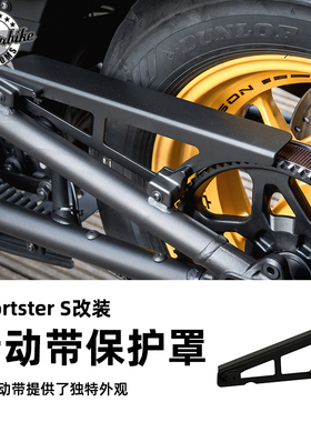 Thunderbike适用于哈雷SS改传动带保护罩 RH1250S用链条壳