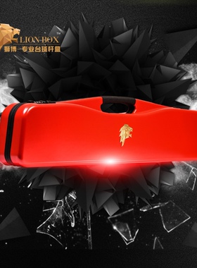 包邮狮博九球密码箱乔氏出品 2/1分体球杆大头杆JF美林密码箱杆盒