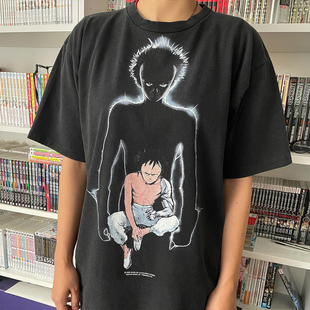 Akira阿基拉vintage美式 JHYQ阿美咔叽嘻哈raper短袖 T恤 重磅Ootd