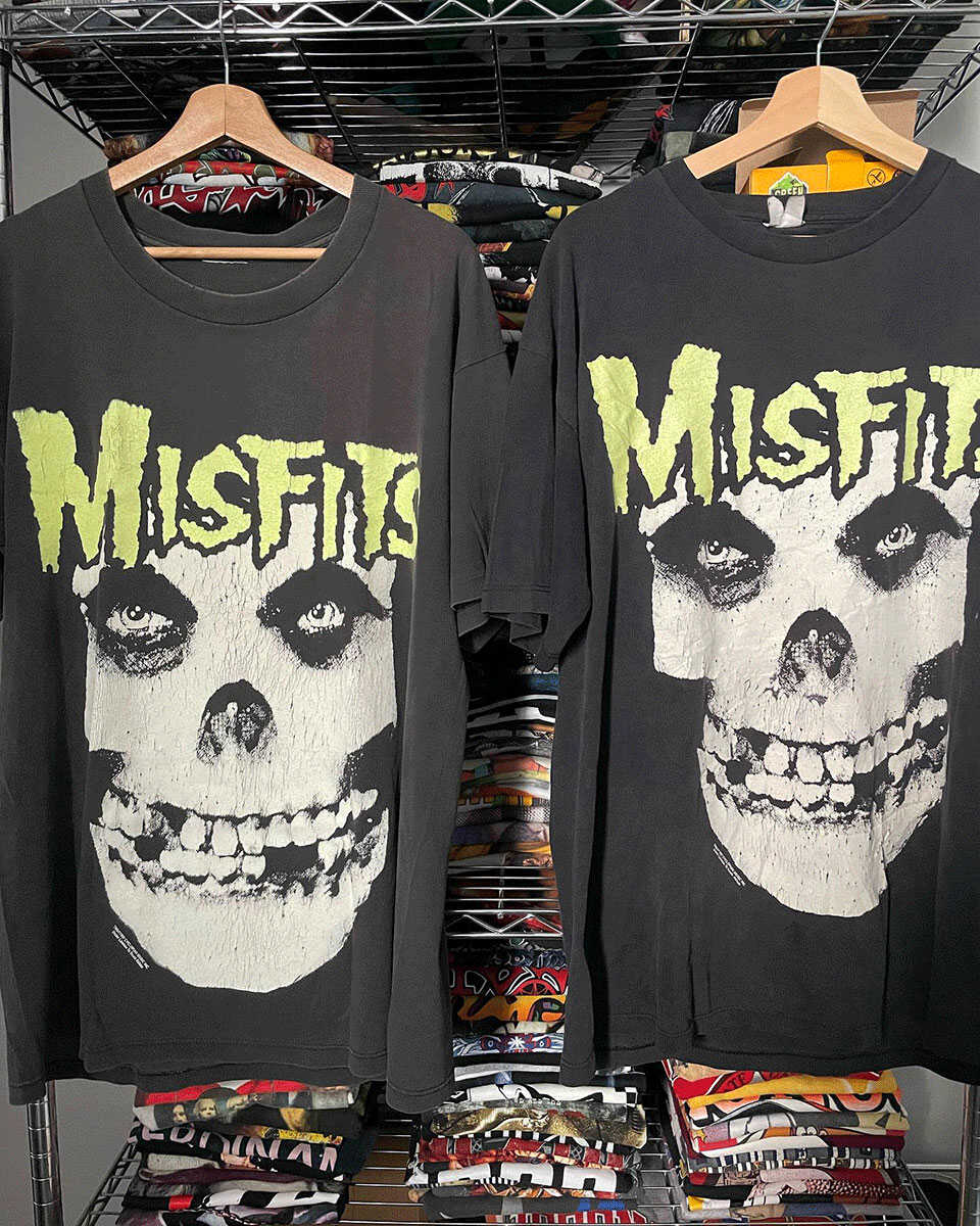 Misfit米斯菲特骷髅头 oldschool街头潮流美潮复古vintage短袖T恤