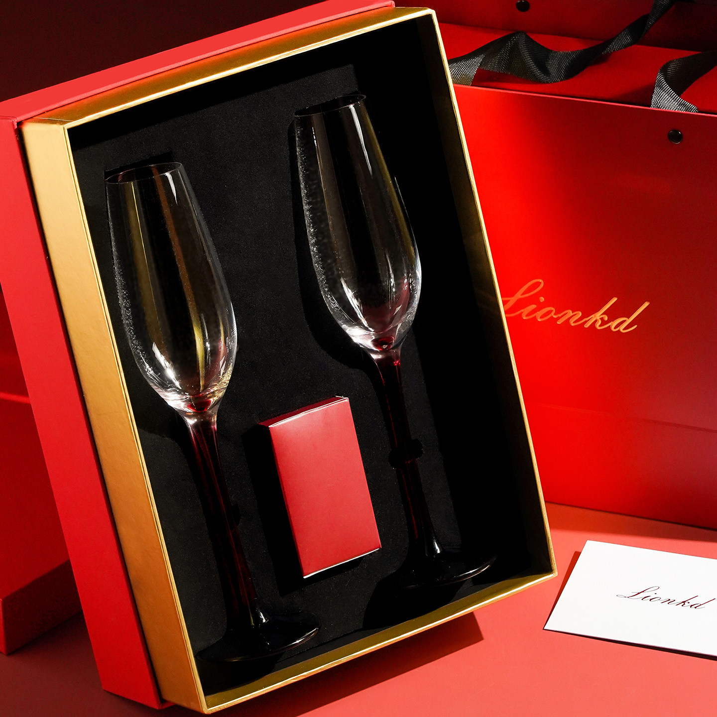 新婚结婚订婚礼物实用红酒杯轻奢高级感家用送新娘小众有意义纪念