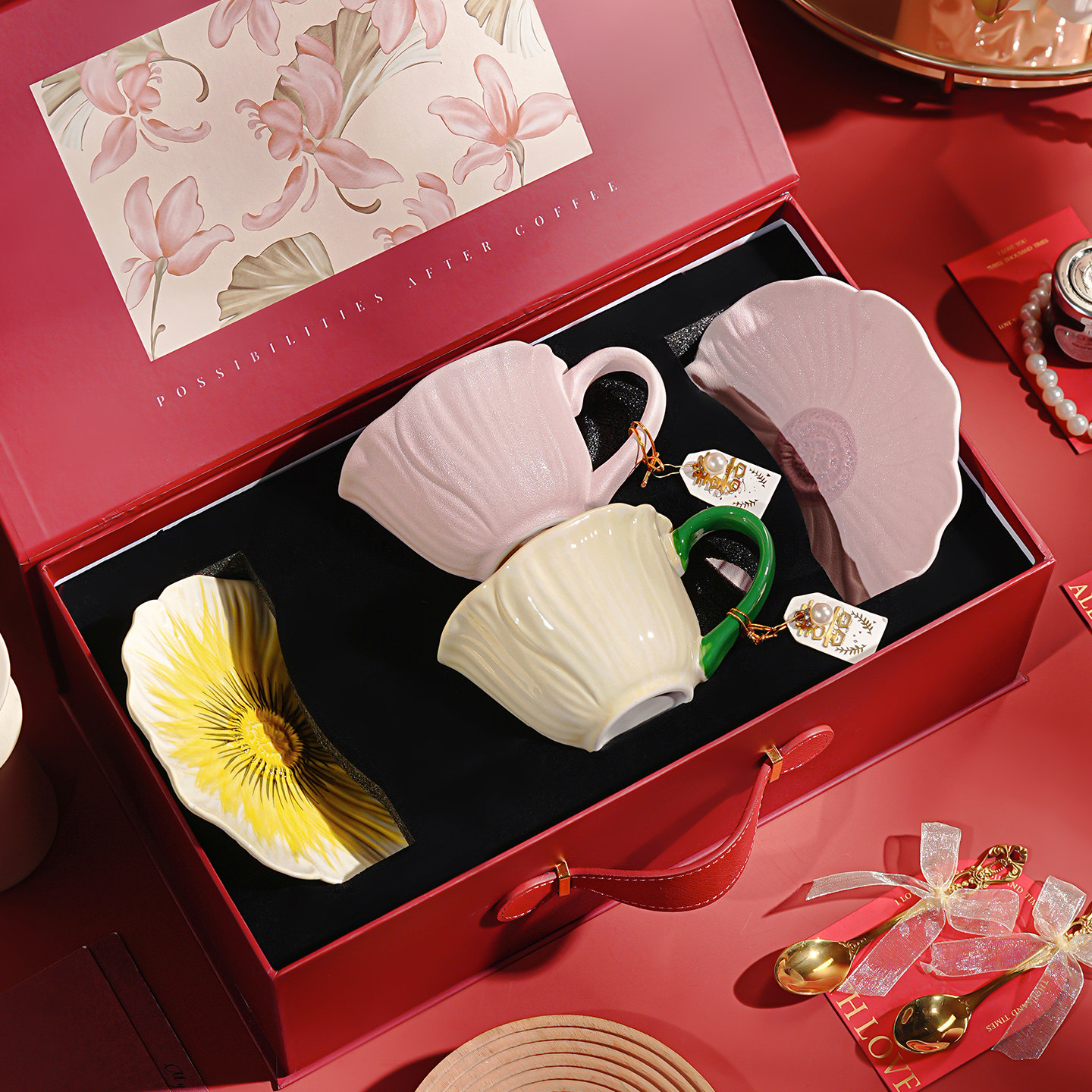 餐具礼盒新婚礼物送闺蜜新人结婚礼物送新娘订婚新婚礼物高级实用
