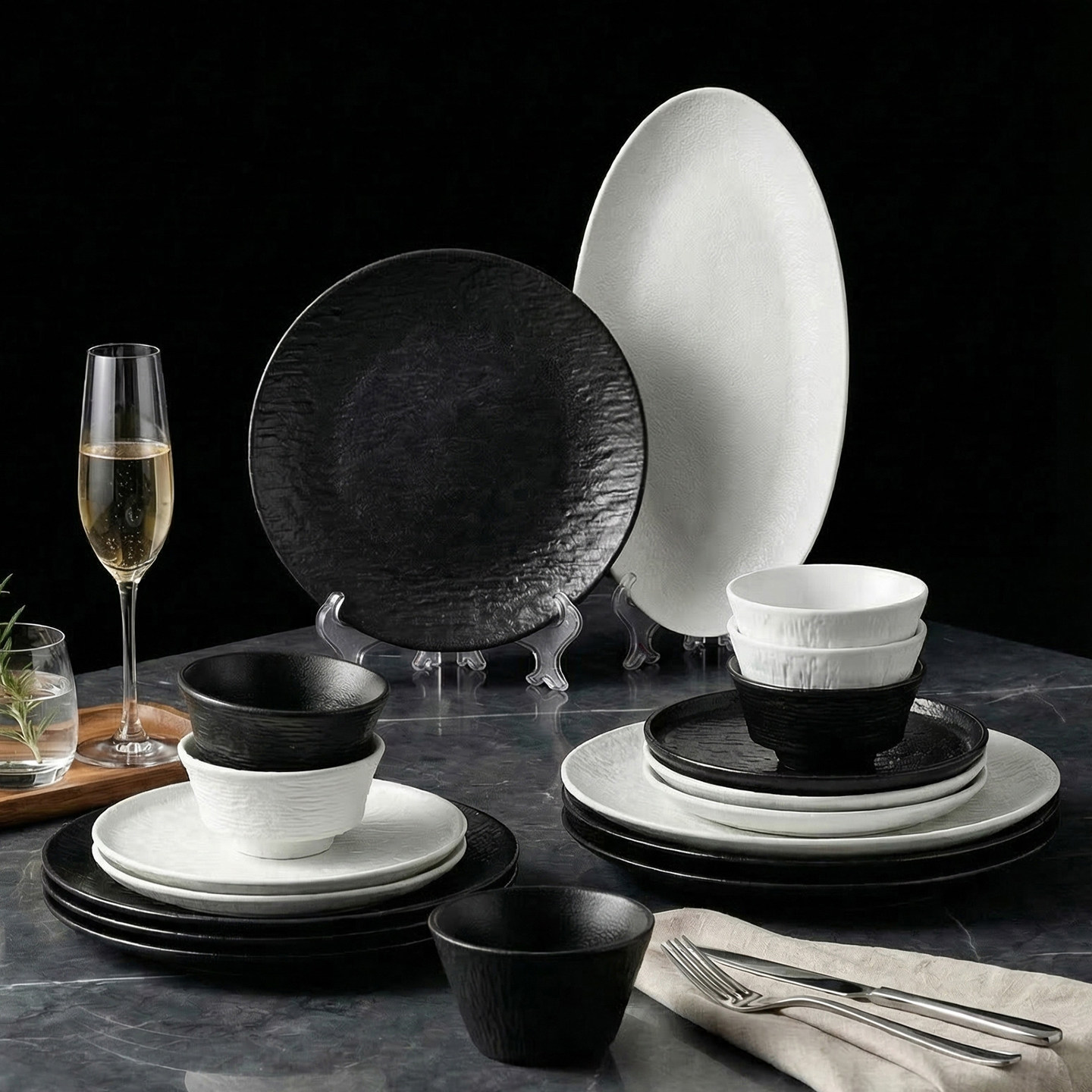 陶瓷碗家用2026新款日式餐具套装轻奢高级感乔迁新居碗具碗盘碗碟