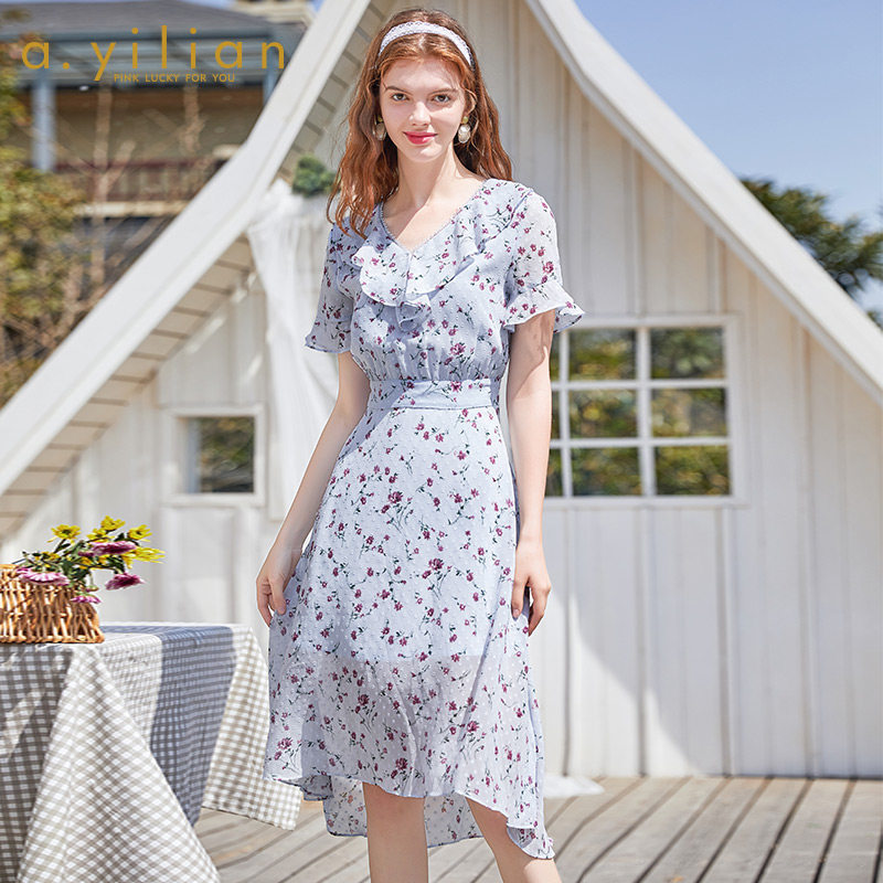 【VIP专享】阿依莲2020夏季新款连衣裙