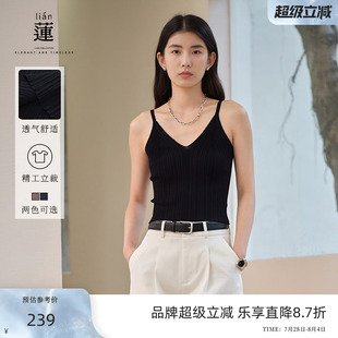 新款 商場同款 阿依蓮性感辣妹吊帶背心女2025夏季 內(nèi)搭外穿上衣