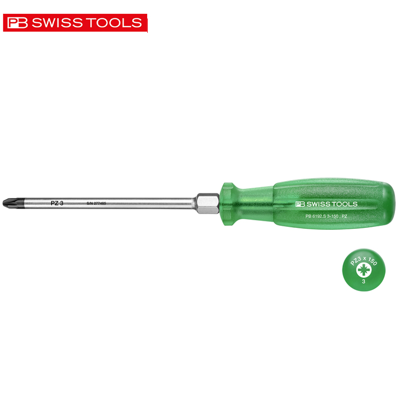 瑞士进口螺丝刀十字型六角加力