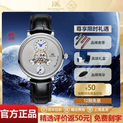 上海牌手表穹境天轮男士机械腕表