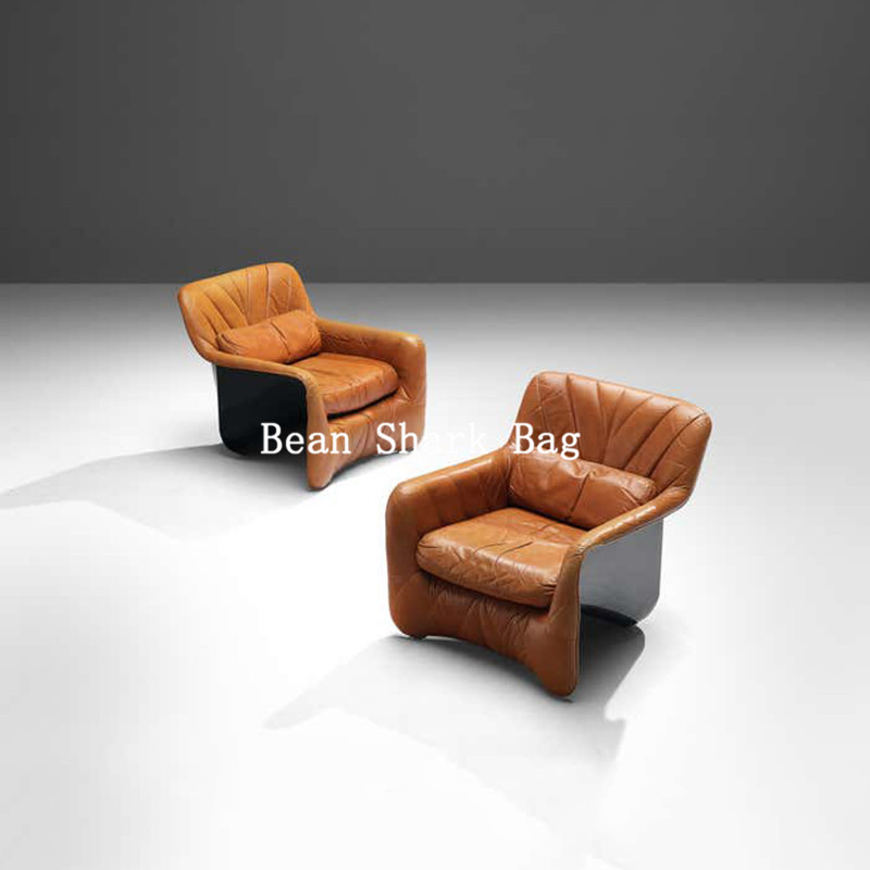 豆鲨包carlo bartoli休闲椅设计师家具样板房别墅酒店大堂沙发椅