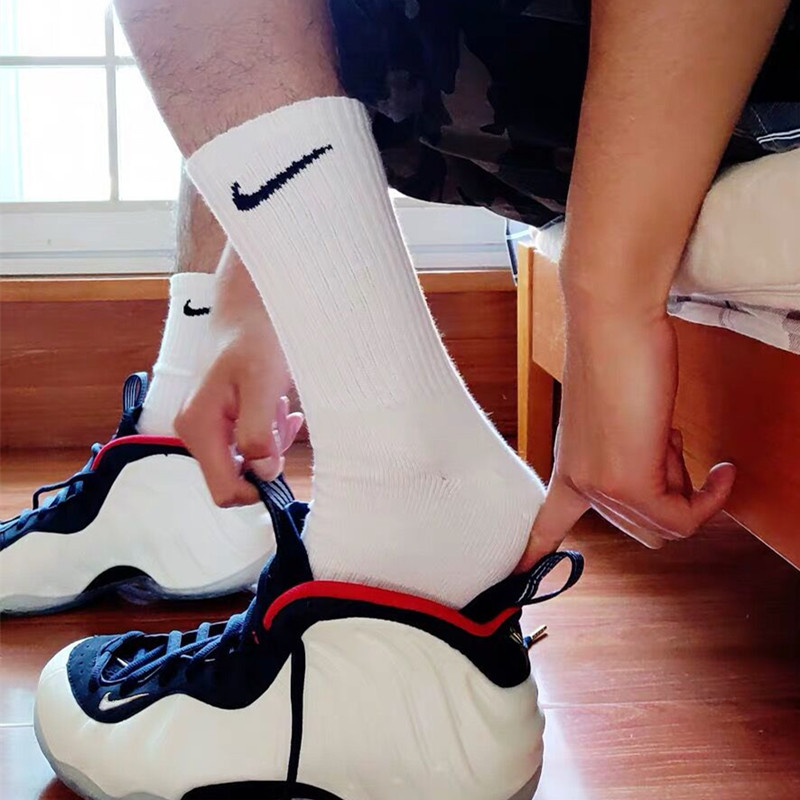 nike耐克正品袜子四季男袜女袜高中低筒中帮短袜长袜三双装sx7676