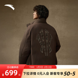 安踏凯里·欧文系列丨秋冬保暖防风羽绒服潮流百搭外套短款羽绒服