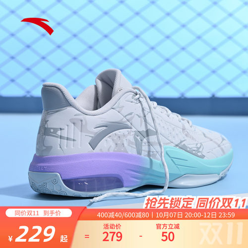 安踏KT3低帮篮球鞋男汤普森球鞋