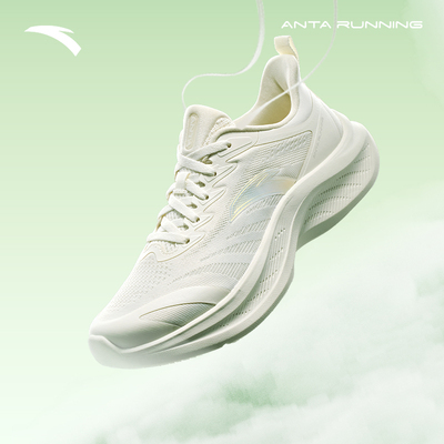 安踏飞云2轻质缓震厚底增高跑鞋