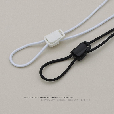 弹簧扣夹松紧绳扣收紧扣固定卡扣绳扣收口松紧带猪鼻扣可调节扣