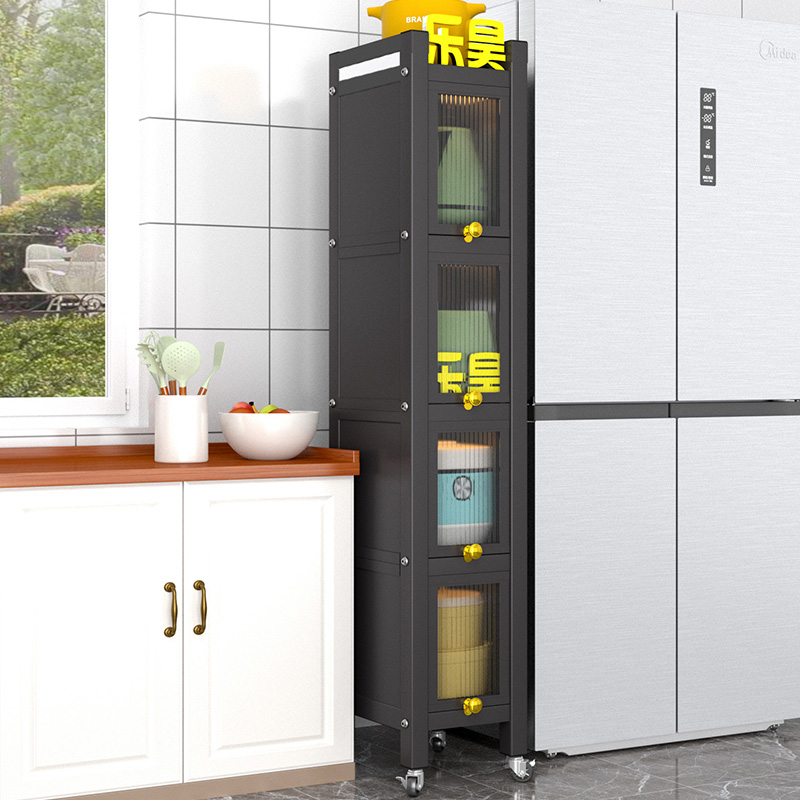 【专为夹缝而生】超窄夹缝收纳柜