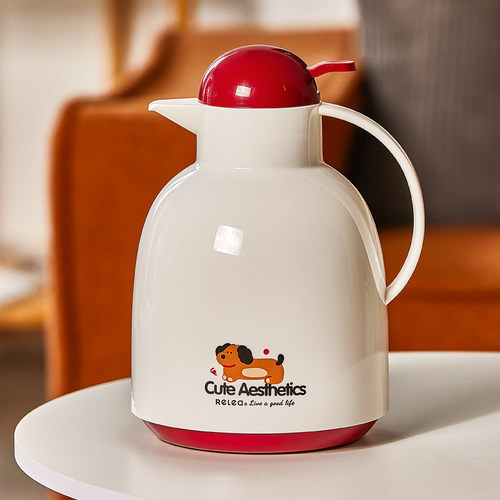 72h长时保温保温壶顺帆红玻内胆