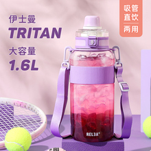 【物生物旗舰店】tritan大容量户外运动水杯