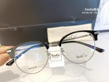 VeeGe纯钛板材眉毛眼镜V格精品镜架近视镜架商务男女款时尚V92198