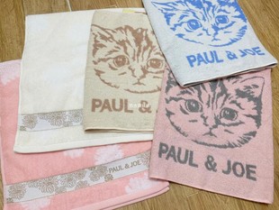 全棉纯棉金线菊花猫咪面巾大毛巾柔软舒适浴巾 JOE 日单PAUL