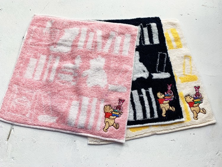 Winnie维尼熊全棉纯棉方巾