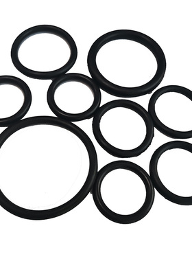 线径3.1外径10-33黑色橡胶O型密封圈防水耐磨抗老化硅胶皮圈定制