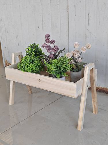 实木落地式复古花架多层可叠收纳架阳台绿萝花架子客厅绿植装饰架