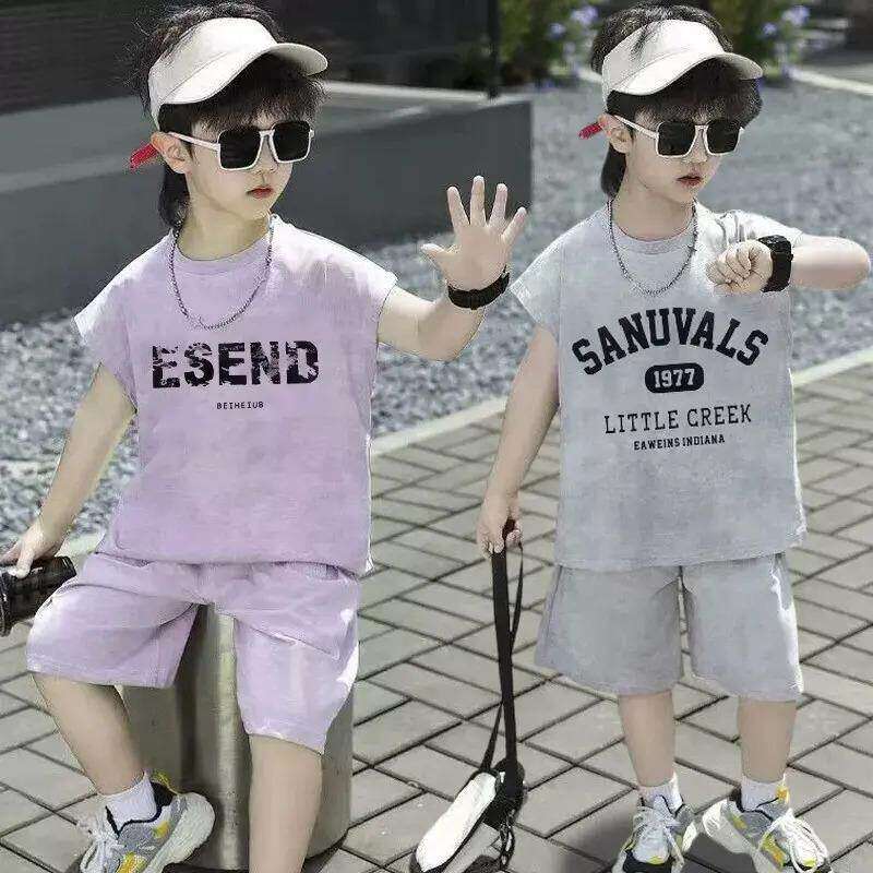 背心短裤两件套2026洋气夏装